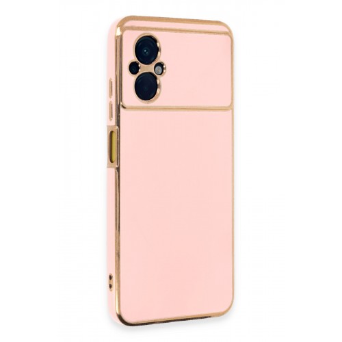 Newface Xiaomi Poco M5 Kılıf Volet Silikon - Pembe Newface Xiaomi Poco M5 Kılıf Volet Silikon - Pembe