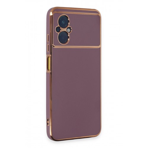 Newface Xiaomi Poco M5 Kılıf Volet Silikon - Mor Newface Xiaomi Poco M5 Kılıf Volet Silikon - Mor