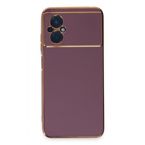 Newface Xiaomi Poco M5 Kılıf Volet Silikon - Mor Newface Xiaomi Poco M5 Kılıf Volet Silikon - Mor