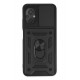 Newface Xiaomi Poco M5 Kılıf Pars Lens Yüzüklü Silikon - Siyah Newface Xiaomi Poco M5 Kılıf Pars Lens Yüzüklü Silikon - Siyah