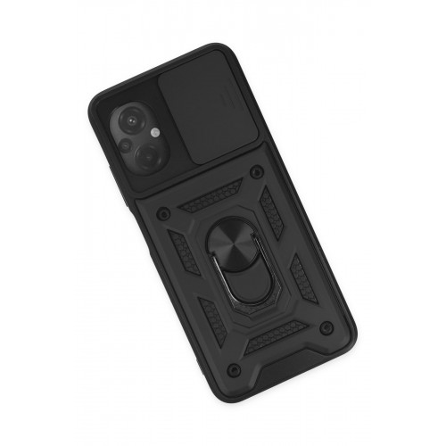 Newface Xiaomi Poco M5 Kılıf Pars Lens Yüzüklü Silikon - Siyah Newface Xiaomi Poco M5 Kılıf Pars Lens Yüzüklü Silikon - Siyah