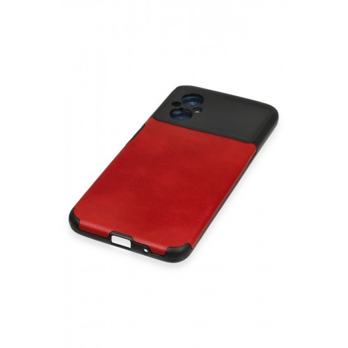Newface Xiaomi Poco M5 Kılıf Loop Deri Silikon - Kırmızı Newface Xiaomi Poco M5 Kılıf Loop Deri Silikon - Kırmızı