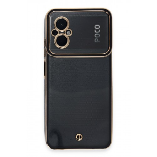 Newface Xiaomi Poco M5 Kılıf Liva Lens Silikon - Siyah Newface Xiaomi Poco M5 Kılıf Liva Lens Silikon - Siyah