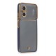 Newface Xiaomi Poco M5 Kılıf Liva Lens Silikon - Mavi Newface Xiaomi Poco M5 Kılıf Liva Lens Silikon - Mavi