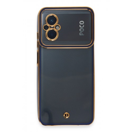 Newface Xiaomi Poco M5 Kılıf Liva Lens Silikon - Mavi Newface Xiaomi Poco M5 Kılıf Liva Lens Silikon - Mavi