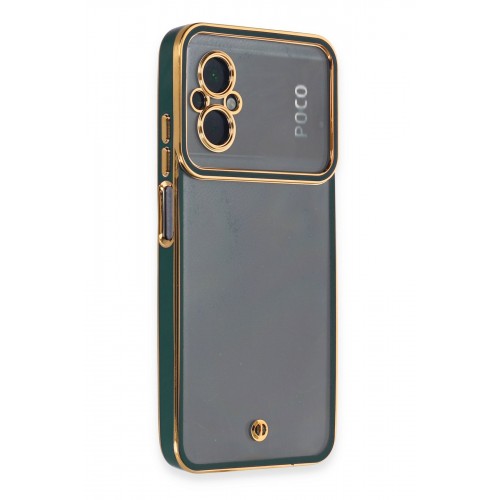 Newface Xiaomi Poco M5 Kılıf Liva Lens Silikon - Yeşil Newface Xiaomi Poco M5 Kılıf Liva Lens Silikon - Yeşil