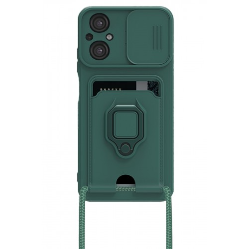 Newface Xiaomi Poco M5 Kılıf Zuma Kartvizitli Yüzüklü Silikon - Yeşil Newface Xiaomi Poco M5 Kılıf Zuma Kartvizitli Yüzüklü Silikon - Yeşil