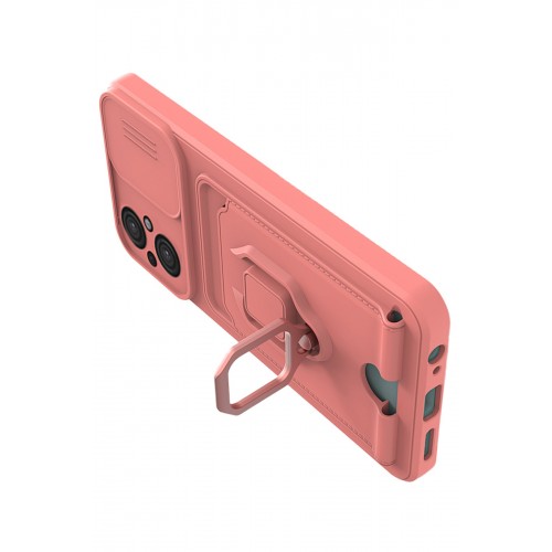 Newface Xiaomi Poco M5 Kılıf Zuma Kartvizitli Yüzüklü Silikon - Pembe Newface Xiaomi Poco M5 Kılıf Zuma Kartvizitli Yüzüklü Silikon - Pembe