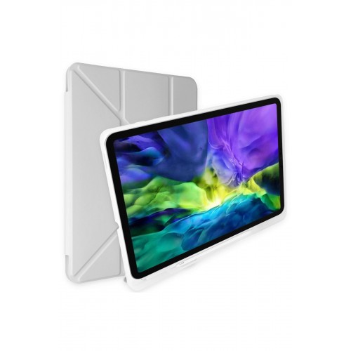 Newface iPad 2022 10.9 (10.nesil) Kılıf Kalemlikli Mars Tablet Kılıfı - Gri Newface iPad 2022 10.9 (10.nesil) Kılıf Kalemlikli Mars Tablet Kılıfı - Gri