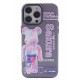 Newface iPhone 13 Pro Kılıf Prada Desenli Kapak - Prada Mor - 1 Newface iPhone 13 Pro Kılıf Prada Desenli Kapak - Prada Mor - 1