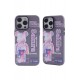 Newface iPhone 13 Pro Max Kılıf Prada Desenli Kapak - Prada Mor - 1 Newface iPhone 13 Pro Max Kılıf Prada Desenli Kapak - Prada Mor - 1