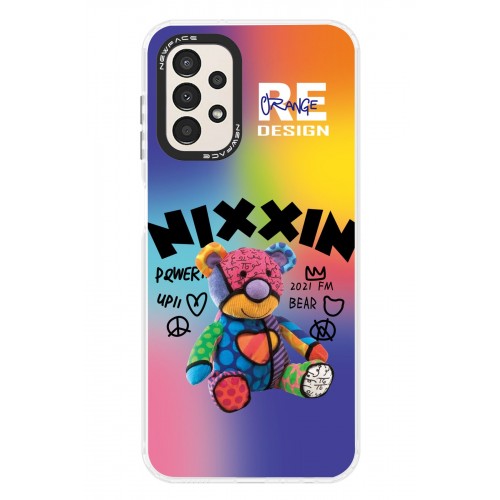 Newface Samsung Galaxy A23 4G Kılıf Estoril Desenli Kapak - Estoril - 11