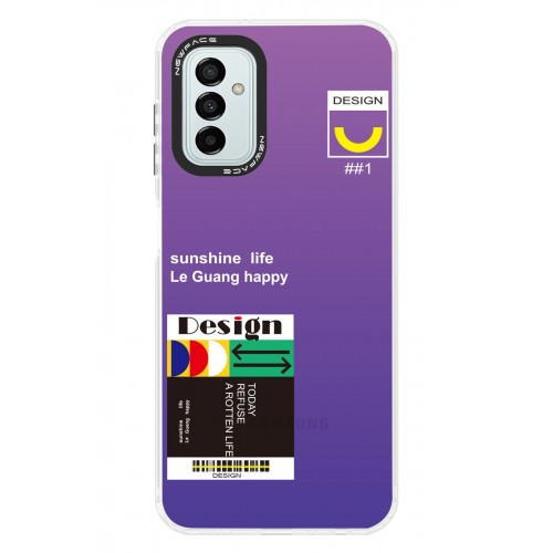 Newface Samsung Galaxy M13 Kılıf Estoril Desenli Kapak - Estoril - 4 Newface Samsung Galaxy M13 Kılıf Estoril Desenli Kapak - Estoril - 4