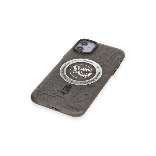 Newface iPhone 12 Kılıf Apollo Magneticsafe Desenli Kapak - Apollo Siyah - 1 Newface iPhone 12 Kılıf Apollo Magneticsafe Desenli Kapak - Apollo Siyah - 1