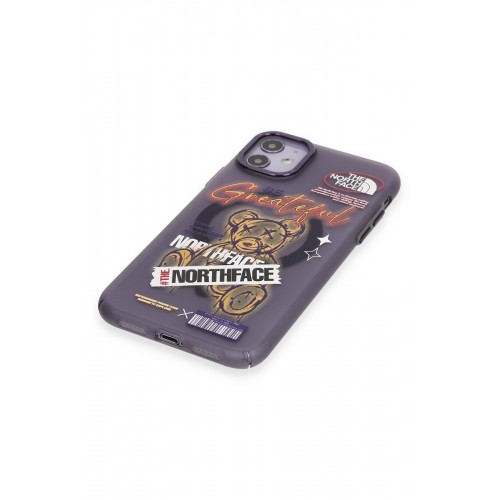 Newface iPhone 12 Kılıf Apollo Magneticsafe Desenli Kapak - Apollo Mor - 2 Newface iPhone 12 Kılıf Apollo Magneticsafe Desenli Kapak - Apollo Mor - 2