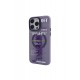Newface iPhone 12 Pro Max Kılıf Apollo Magneticsafe Desenli Kapak - Apollo Mor - 3 Newface iPhone 12 Pro Max Kılıf Apollo Magneticsafe Desenli Kapak - Apollo Mor - 3