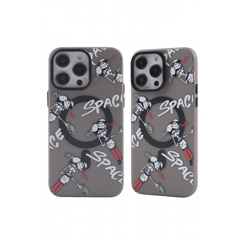 Newface iPhone 13 Pro Max Kılıf Apollo Magneticsafe Desenli Kapak - Apollo Siyah - 3 Newface iPhone 13 Pro Max Kılıf Apollo Magneticsafe Desenli Kapak - Apollo Siyah - 3