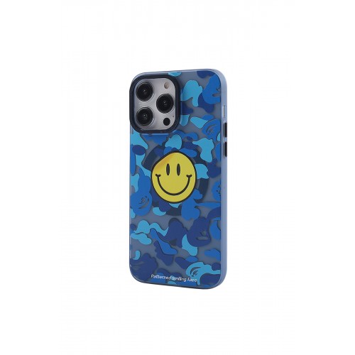 Newface iPhone 13 Pro Max Kılıf Apollo Magneticsafe Desenli Kapak - Apollo Mavi - 1 Newface iPhone 13 Pro Max Kılıf Apollo Magneticsafe Desenli Kapak - Apollo Mavi - 1