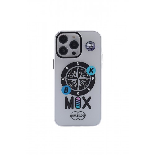 Newface iPhone 14 Pro Kılıf Apollo Magneticsafe Desenli Kapak - Apollo Şeffaf - 3 Newface iPhone 14 Pro Kılıf Apollo Magneticsafe Desenli Kapak - Apollo Şeffaf - 3