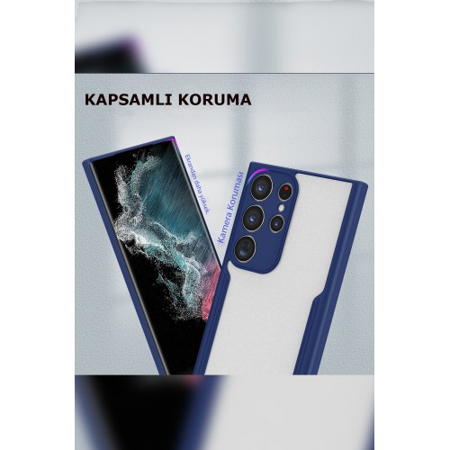 Newface Samsung Galaxy S23 Plus Kılıf Platin Silikon - Mavi Newface Samsung Galaxy S23 Plus Kılıf Platin Silikon - Mavi