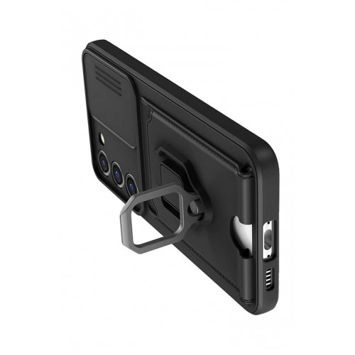 Newface Samsung Galaxy S23 Plus Kılıf Zuma Kartvizitli Yüzüklü Silikon - Siyah Newface Samsung Galaxy S23 Plus Kılıf Zuma Kartvizitli Yüzüklü Silikon - Siyah