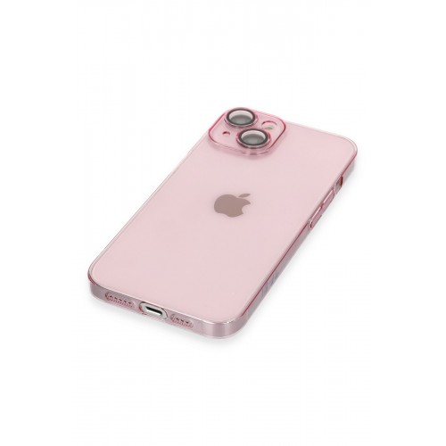 Newface iPhone 14 Kılıf Armada Lensli Kapak - Rose Gold Newface iPhone 14 Kılıf Armada Lensli Kapak - Rose Gold