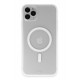 Newface iPhone 11 Pro Max Kılıf Grand Magneticsafe Kapak - Beyaz Newface iPhone 11 Pro Max Kılıf Grand Magneticsafe Kapak - Beyaz