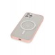 Newface iPhone 12 Pro Kılıf Grand Magneticsafe Kapak - Pembe Newface iPhone 12 Pro Kılıf Grand Magneticsafe Kapak - Pembe