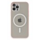 Newface iPhone 12 Pro Max Kılıf Grand Magneticsafe Kapak - Pembe Newface iPhone 12 Pro Max Kılıf Grand Magneticsafe Kapak - Pembe