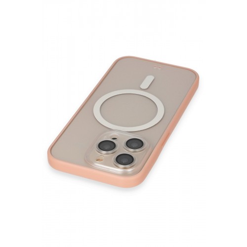Newface iPhone 14 Pro Kılıf Grand Magneticsafe Kapak - Pembe Newface iPhone 14 Pro Kılıf Grand Magneticsafe Kapak - Pembe