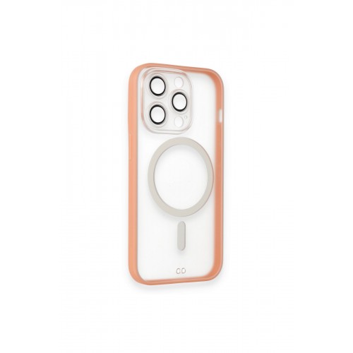 Newface iPhone 14 Pro Kılıf Grand Magneticsafe Kapak - Pembe Newface iPhone 14 Pro Kılıf Grand Magneticsafe Kapak - Pembe