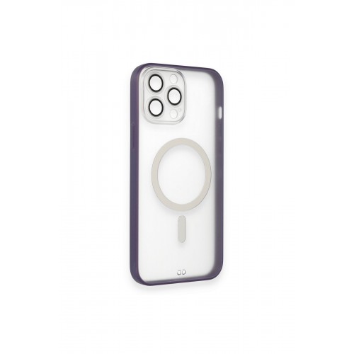 Newface iPhone 14 Pro Kılıf Grand Magneticsafe Kapak - Mor Newface iPhone 14 Pro Kılıf Grand Magneticsafe Kapak - Mor