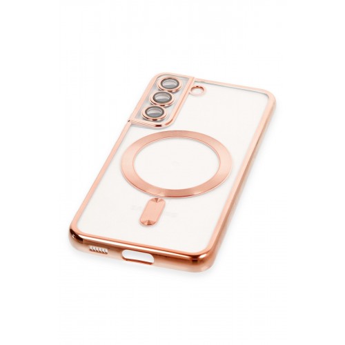 Newface Samsung Galaxy S22 Kılıf Kross Magneticsafe Kapak - Rose Newface Samsung Galaxy S22 Kılıf Kross Magneticsafe Kapak - Rose