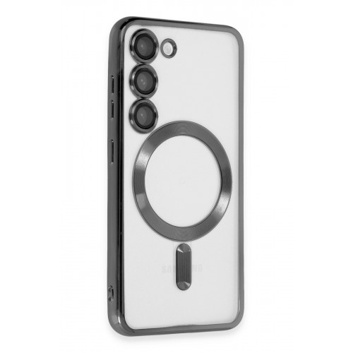 Newface Samsung Galaxy S23 Plus Kılıf Kross Magneticsafe Kapak - Siyah Newface Samsung Galaxy S23 Plus Kılıf Kross Magneticsafe Kapak - Siyah