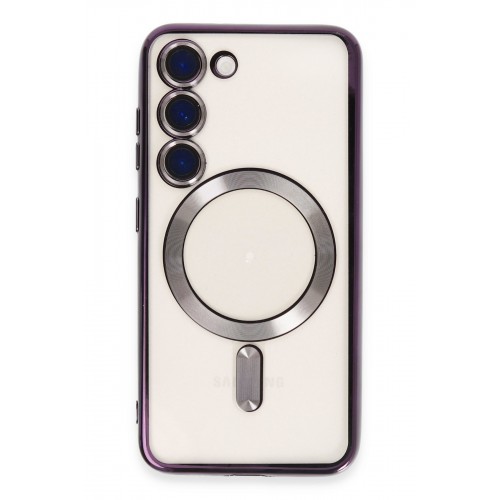 Newface Samsung Galaxy S23 Plus Kılıf Kross Magneticsafe Kapak - Mor Newface Samsung Galaxy S23 Plus Kılıf Kross Magneticsafe Kapak - Mor