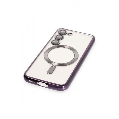 Newface Samsung Galaxy S23 Plus Kılıf Kross Magneticsafe Kapak - Mor Newface Samsung Galaxy S23 Plus Kılıf Kross Magneticsafe Kapak - Mor