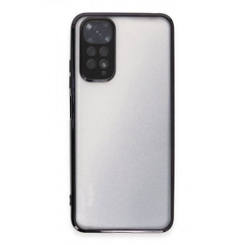 Newface Xiaomi Redmi Note 11 Kılıf Razer Lensli Silikon - Siyah Newface Xiaomi Redmi Note 11 Kılıf Razer Lensli Silikon - Siyah