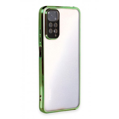 Newface Xiaomi Redmi Note 11S Kılıf Razer Lensli Silikon - Yeşil Newface Xiaomi Redmi Note 11S Kılıf Razer Lensli Silikon - Yeşil