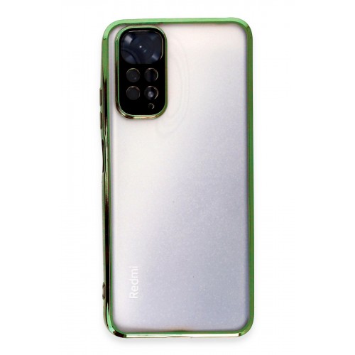 Newface Xiaomi Redmi Note 11S Kılıf Razer Lensli Silikon - Yeşil Newface Xiaomi Redmi Note 11S Kılıf Razer Lensli Silikon - Yeşil