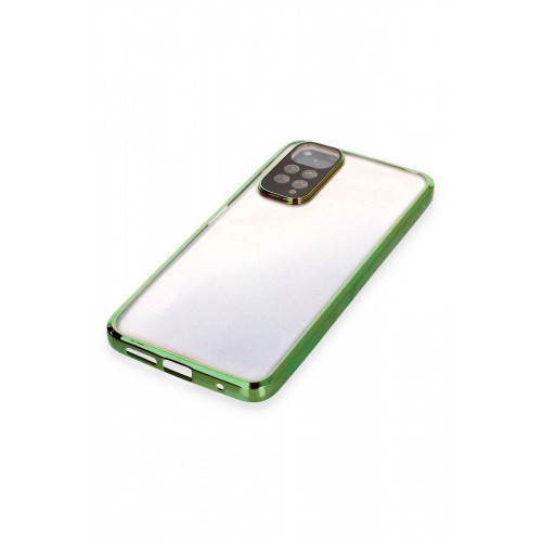 Newface Xiaomi Redmi Note 11S Kılıf Razer Lensli Silikon - Yeşil Newface Xiaomi Redmi Note 11S Kılıf Razer Lensli Silikon - Yeşil