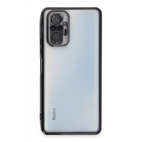Newface Xiaomi Redmi Note 10 Pro Kılıf Razer Lensli Silikon - Siyah Newface Xiaomi Redmi Note 10 Pro Kılıf Razer Lensli Silikon - Siyah