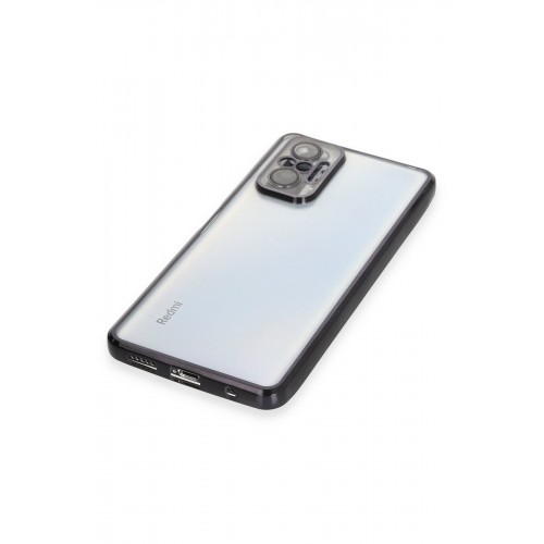 Newface Xiaomi Redmi Note 10 Pro Kılıf Razer Lensli Silikon - Siyah Newface Xiaomi Redmi Note 10 Pro Kılıf Razer Lensli Silikon - Siyah