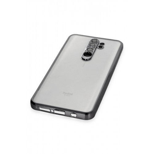 Newface Xiaomi Redmi Note 8 Pro Kılıf Razer Lensli Silikon - Siyah Newface Xiaomi Redmi Note 8 Pro Kılıf Razer Lensli Silikon - Siyah
