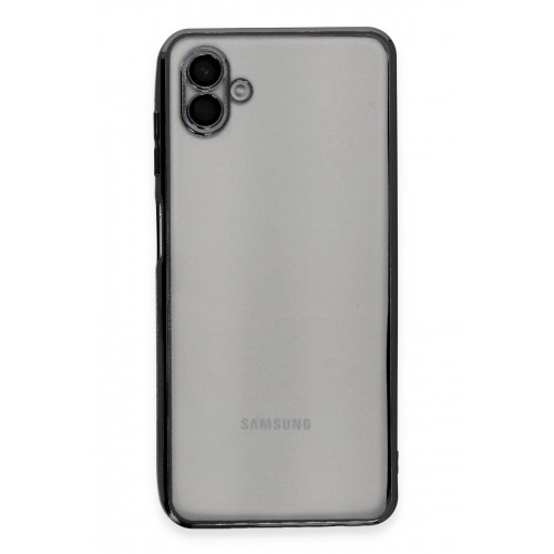Newface Samsung Galaxy A04 Kılıf Razer Lensli Silikon - Siyah Newface Samsung Galaxy A04 Kılıf Razer Lensli Silikon - Siyah