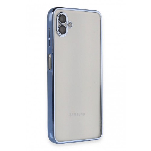 Newface Samsung Galaxy A04 Kılıf Razer Lensli Silikon - Açık Mavi Newface Samsung Galaxy A04 Kılıf Razer Lensli Silikon - Açık Mavi