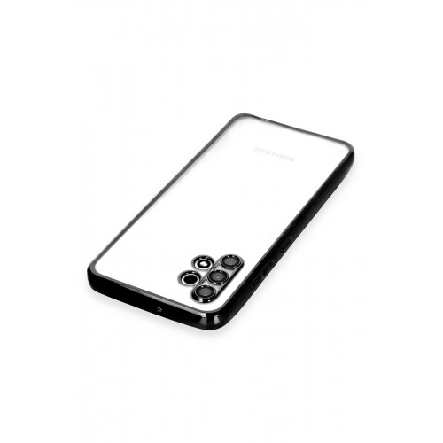 Newface Samsung Galaxy A32 Kılıf Razer Lensli Silikon - Siyah Newface Samsung Galaxy A32 Kılıf Razer Lensli Silikon - Siyah