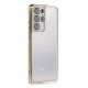 Newface Samsung Galaxy S21 Ultra Kılıf Razer Lensli Silikon - Gold Newface Samsung Galaxy S21 Ultra Kılıf Razer Lensli Silikon - Gold