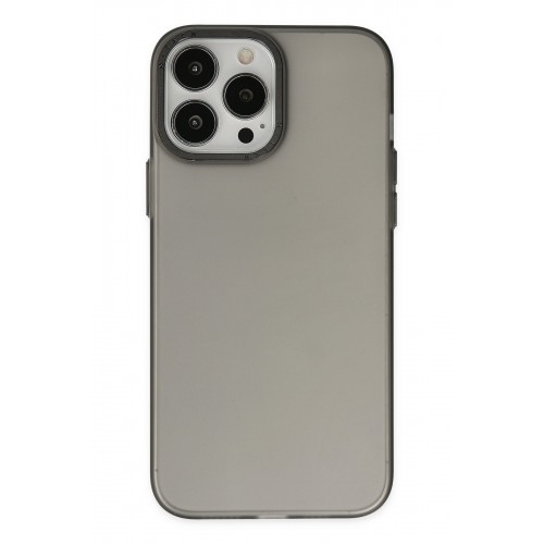 Newface iPhone 13 Pro Kılıf Modos Metal Kapak - Siyah Newface iPhone 13 Pro Kılıf Modos Metal Kapak - Siyah