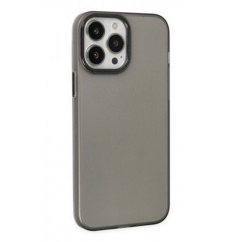 Newface iPhone 13 Pro Kılıf Modos Metal Kapak - Siyah Newface iPhone 13 Pro Kılıf Modos Metal Kapak - Siyah