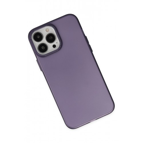 Newface iPhone 13 Pro Kılıf Modos Metal Kapak - Derin Mor Newface iPhone 13 Pro Kılıf Modos Metal Kapak - Derin Mor
